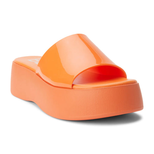 Solar Platform Sandals - Orange
