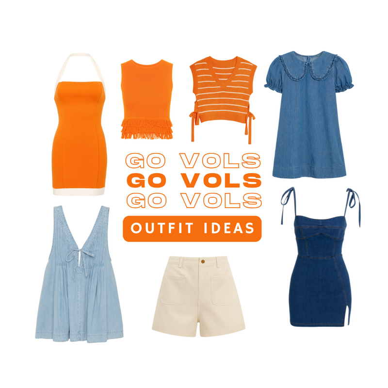 Game Day Outfits for University of Tennessee - Go Vols!