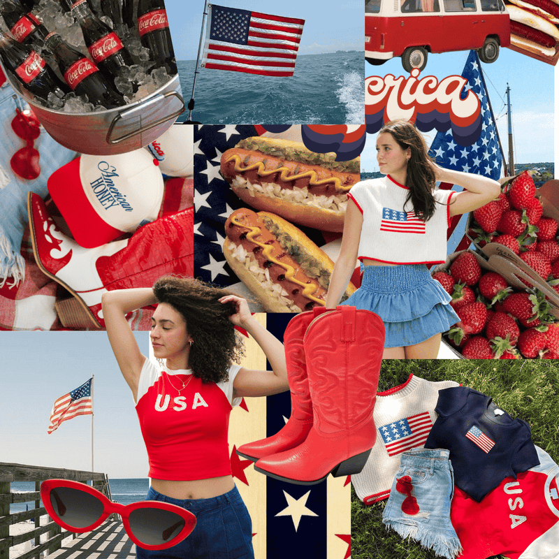 Your 4th of July Style Guide: Red, White & You