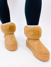 Classic Fur Boots - Camel