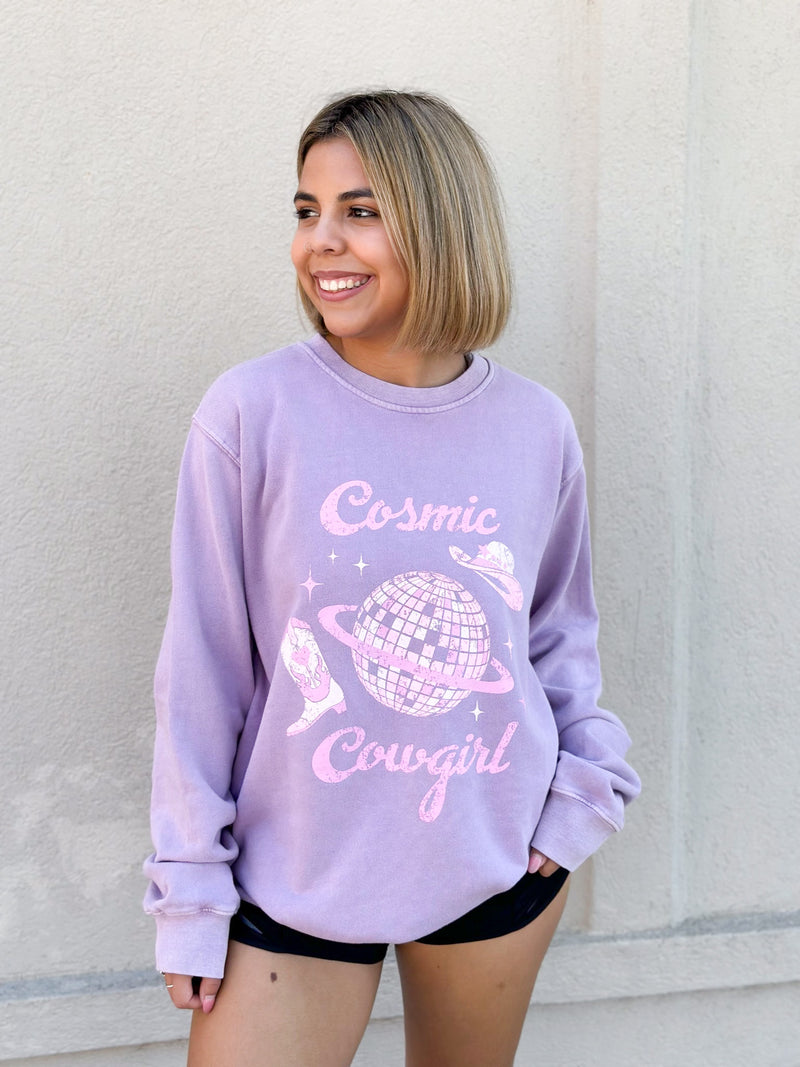 Cosmic Cowgirl Graphic Sweatshirt