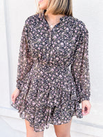 Ivva Ruffle Mini Dress