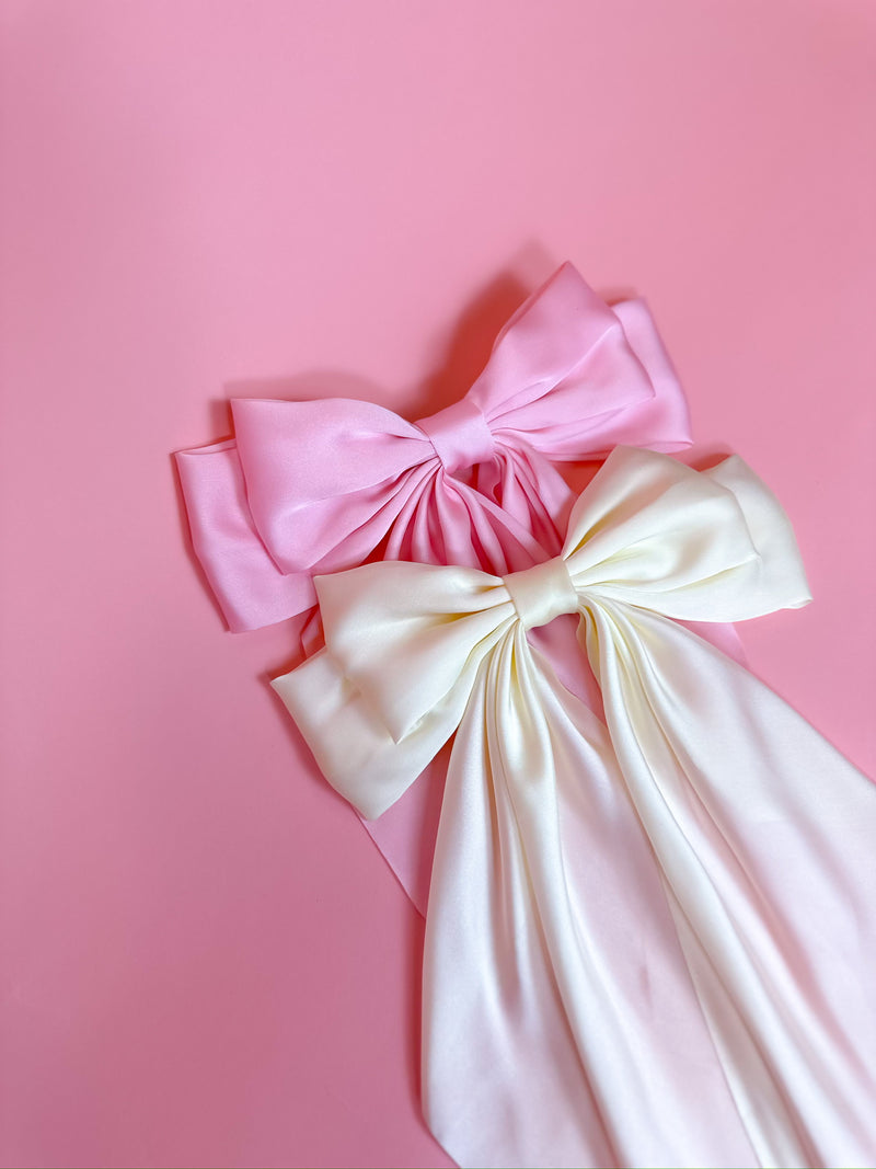 Large Coquette Bow - Pink