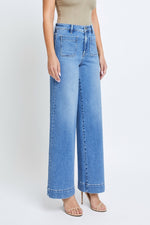 NORI Front Pocket Wide Leg Jeans