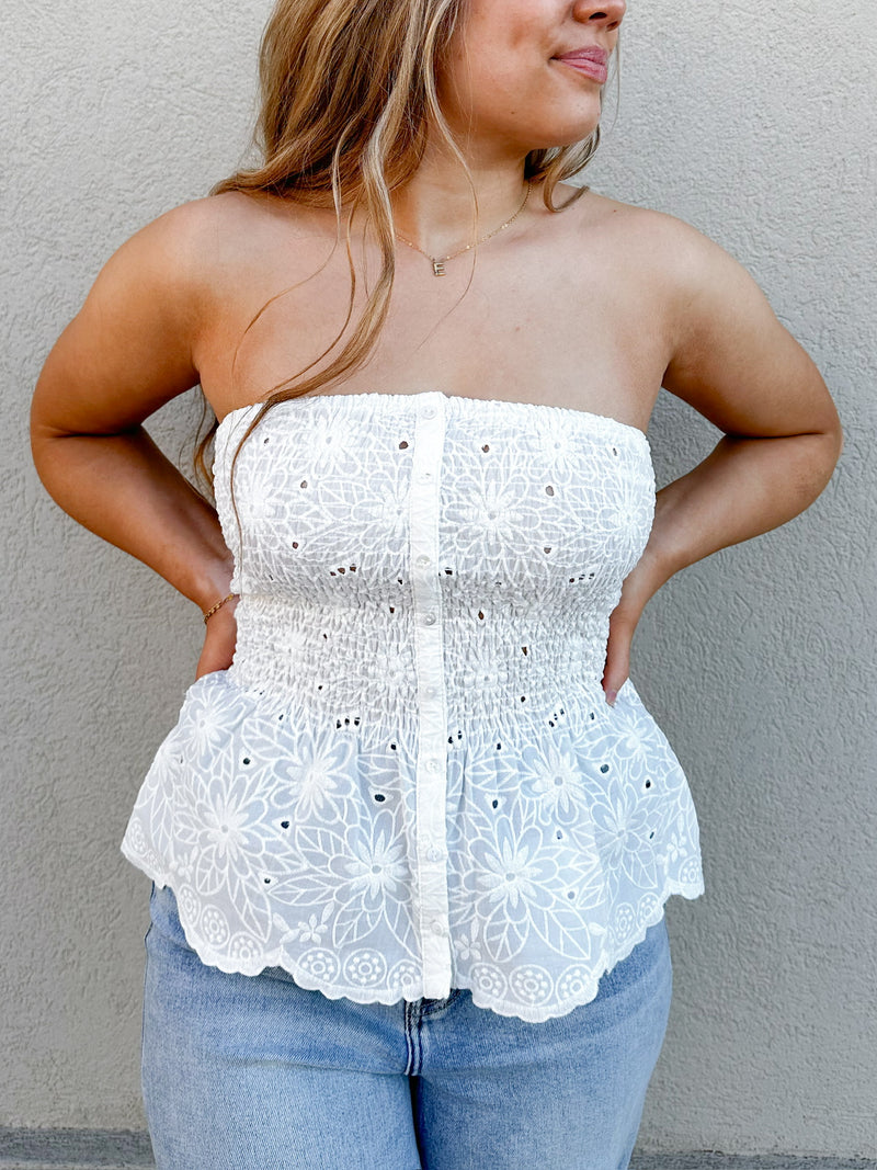 Esther Smocked Top