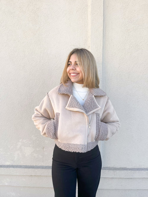 Sherpa Jacket - Gray