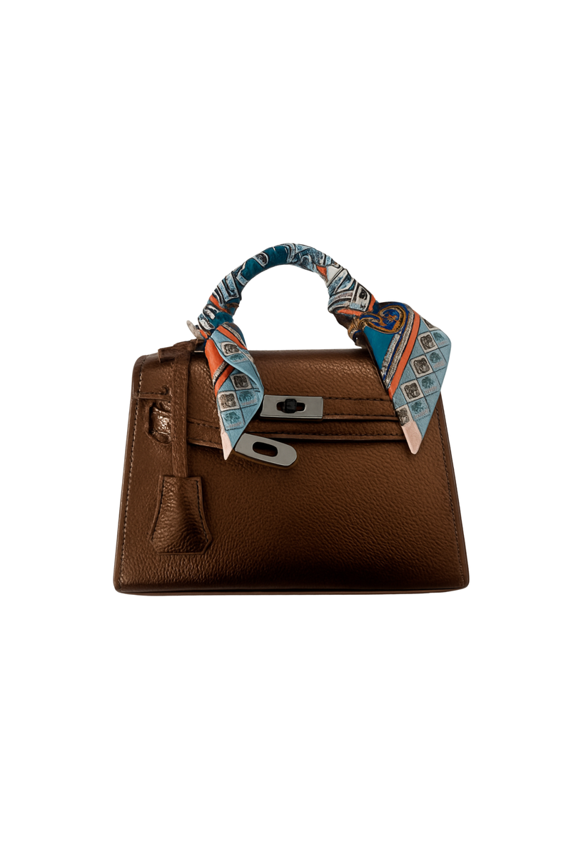 Mini Twilly Handle Bag - Bronze