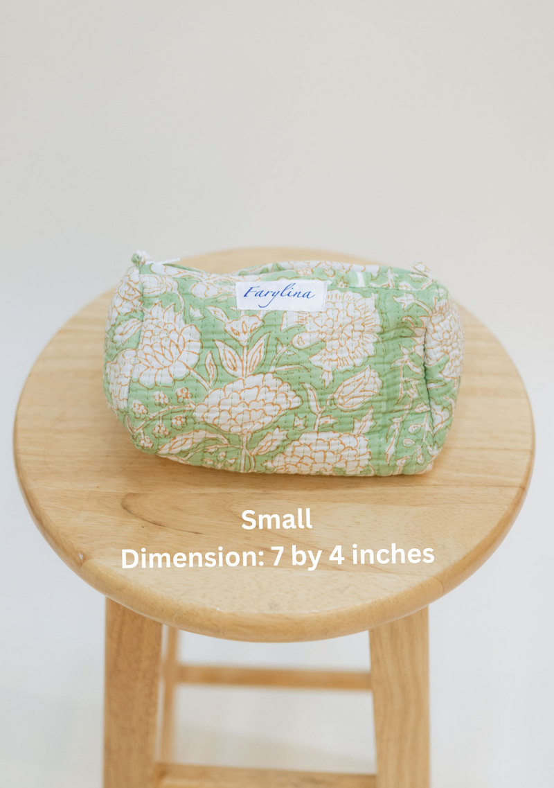 Floral Make up toiletry bag