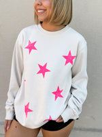 Multi Pink Graphic Sweater