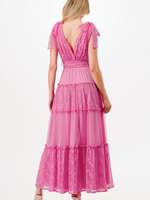 Natalie Pink Maxi Dress
