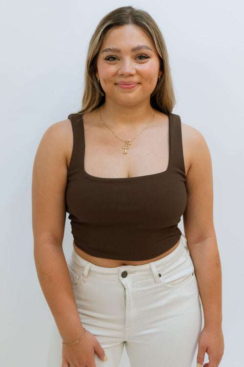 cute neutral tank top