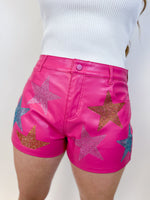 All The Stars Shorts - Hot Pink