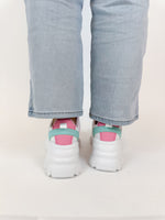 Hannah Pink Chunky Sneakers