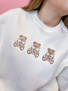 Love You Teddy Bear Sweatshirt