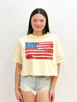 Crafted with attention to detail and quality, this top is perfect for celebrating American pride at summer festivals, backyard barbecues, or any occasion where you want to showcase your love for the USA.