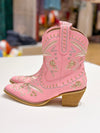 Corral Ankle Boots - Pink