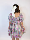 Odette Floral Babydoll Mini Dress