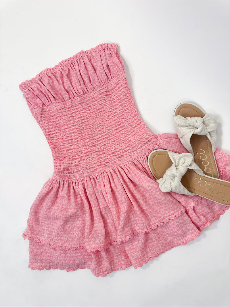 Analia Pink Clover Dress