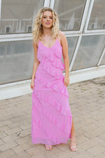 Wren Maxi Dress - Pink