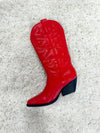 Maxi Red Western Tall Boot