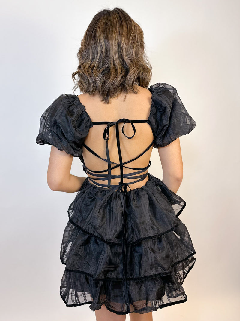 Candice Organza Mini Dress