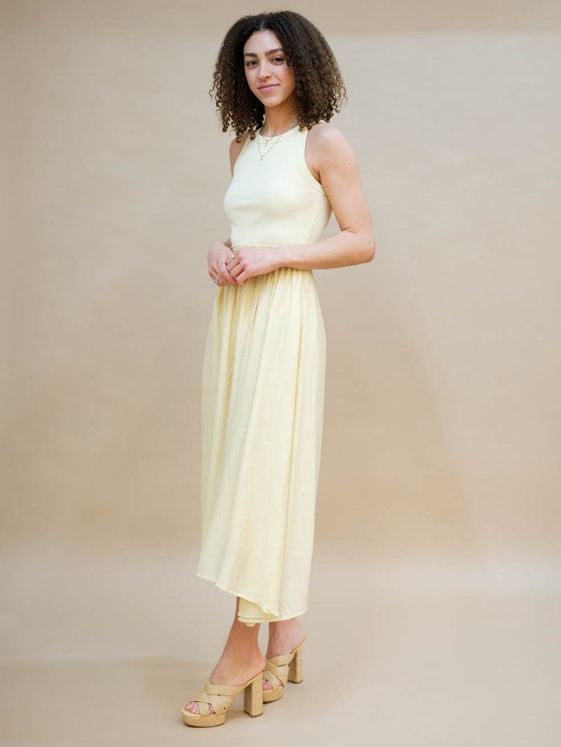 Dara Sleeveless Midi Dress