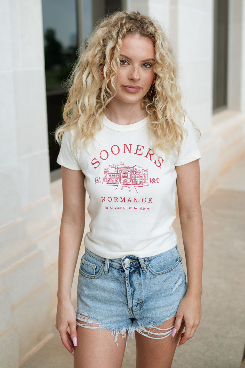 Sooners Stadium Baby Tee