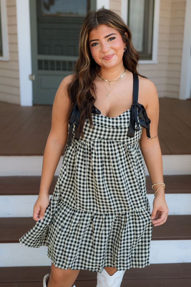 Game Time Checkered Dress