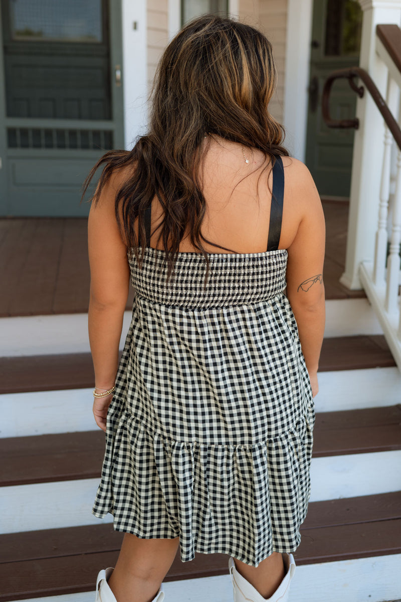 Game Time Checkered Dress