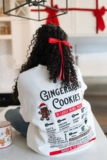 Gingerbread Recipe Sweatshirt