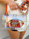 Studded Clear Bag