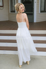 Lyra Maxi Dress - White