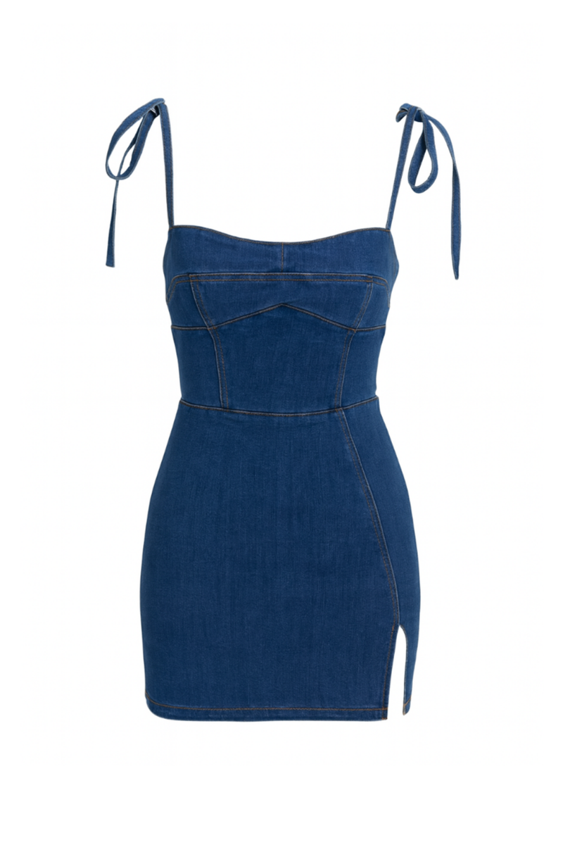 Highway Denim Romper - Light