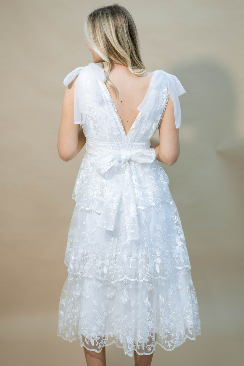 romantic vintage inspired bridal dress