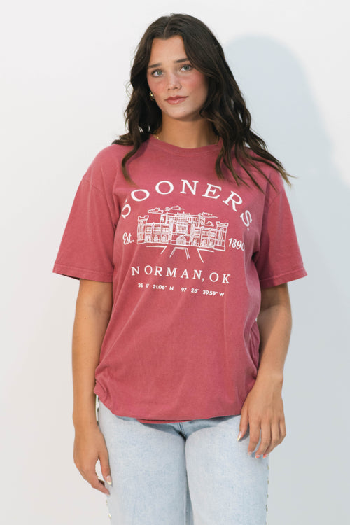 sooners norman game day tee