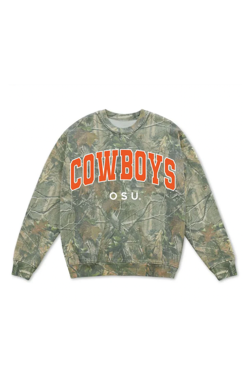 Camouflage Collegiate OSU Cowboys sweatshirt 