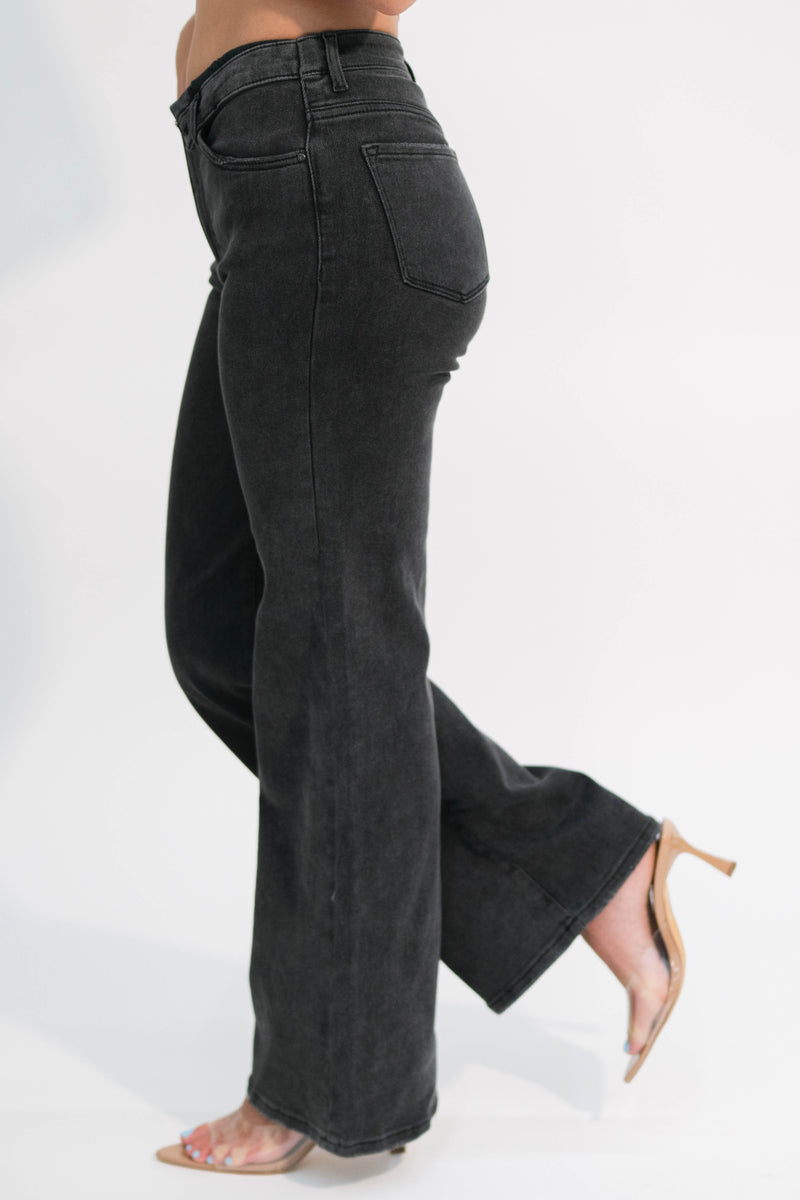everyday black denim