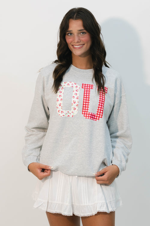 OU cottage-core sweatshirt