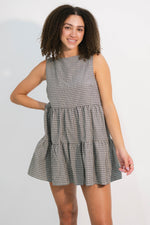 neutral plaid school outfit