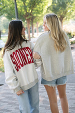 Oklahoma Sooners Mock Neck Reversible Sweatshirt