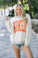 OSU Pokes Mock Neck Reversible Sweatshirt