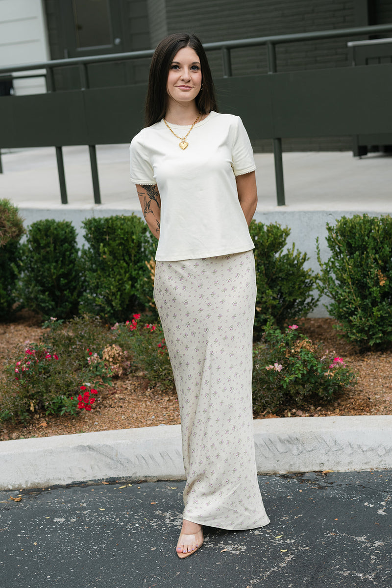 Lucy Scallop Edge Top