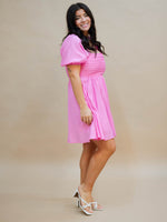 Galentine's Day pink dress