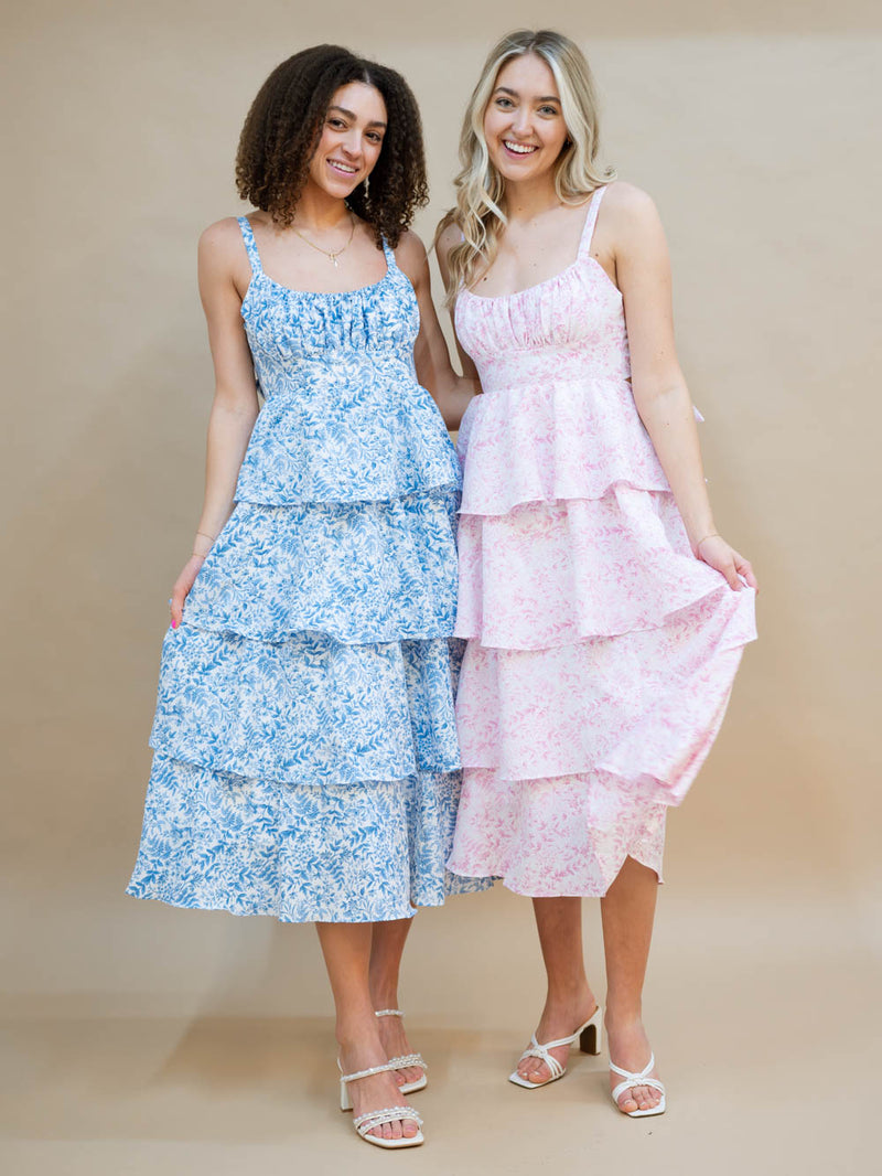 Romantic floral spring dresses