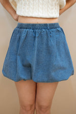 Denim Bubble Skirt