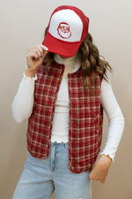 Red Santa Trucker Hat