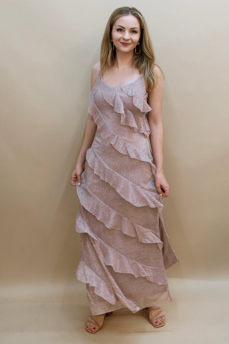 Wren Maxi Dress - Dusty Lavender