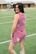 Sooners mini dress Queen of Sparkles patch