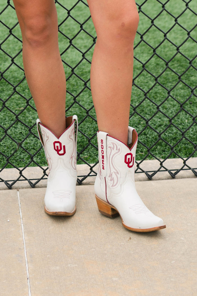 OU Sooners western boots
