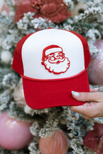 Red Santa Trucker Hat